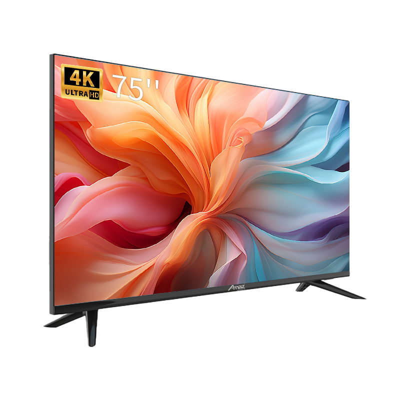 Frameless Big Sizes LED Smart TV 75/85/100 inch Television - 图片 2