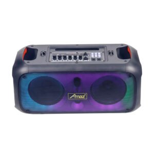 40W Portable Box Wireless Karaoke Speaker 6.5 Inch Subwoofer Square Dance Outdoor Soundbox
