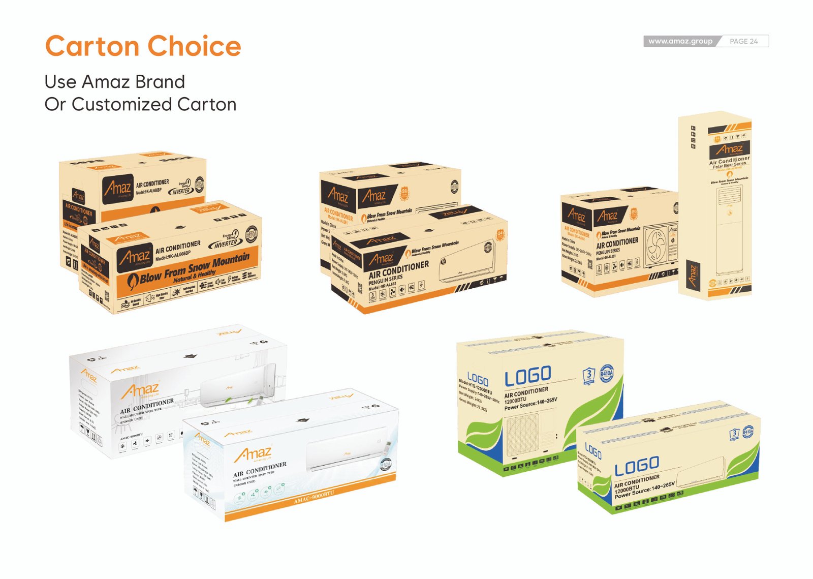 Gree Split Type 24000BTU Energy Saving& Comfort Air Conditioner - 图片 5