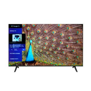 High End Google TV QLED Smart TV OEM 55 Inch Dolby UHD 4K Television