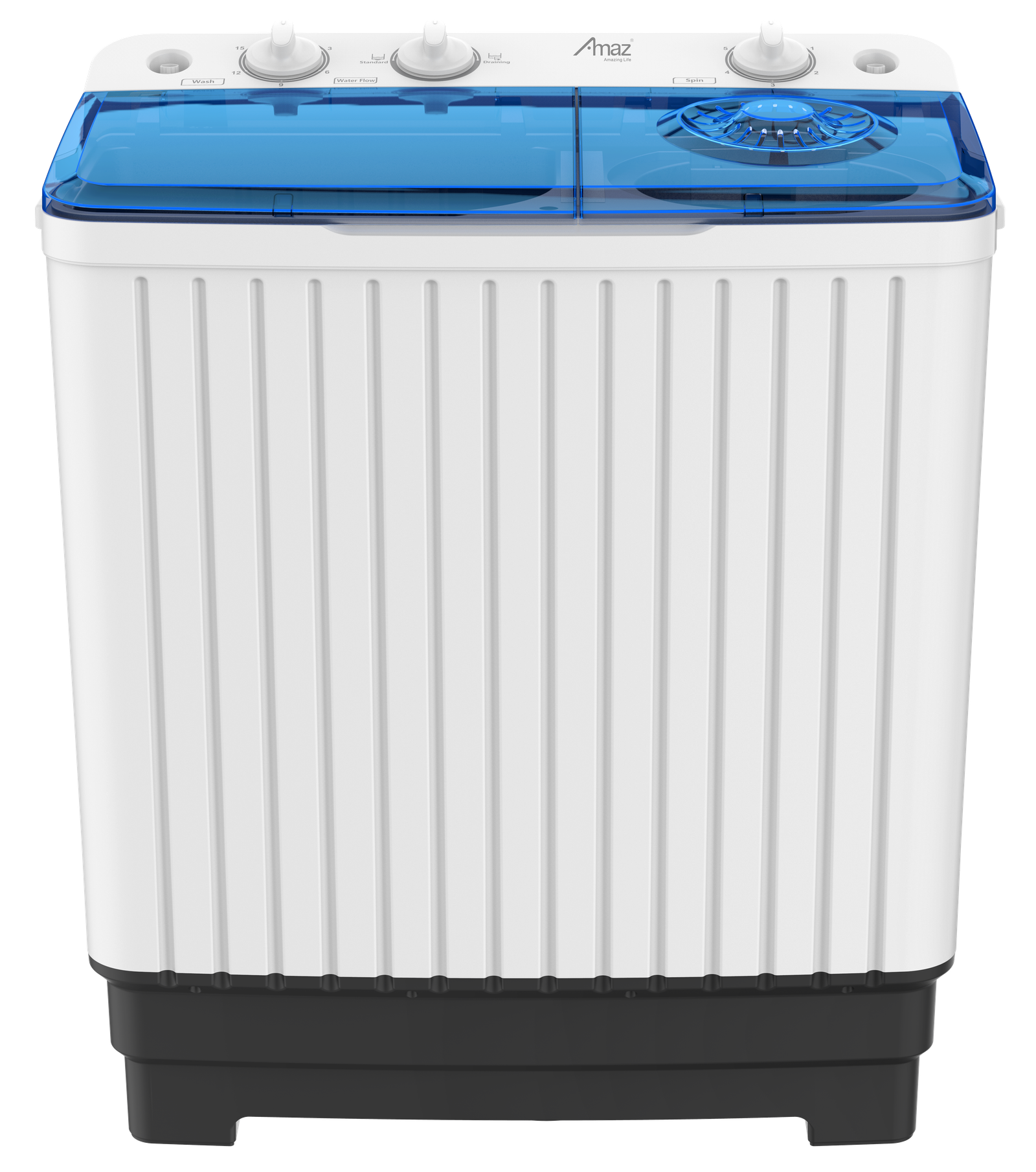 Amaz Factory 8 Kg Twin Tub Semi-Automatic Washing-Machine